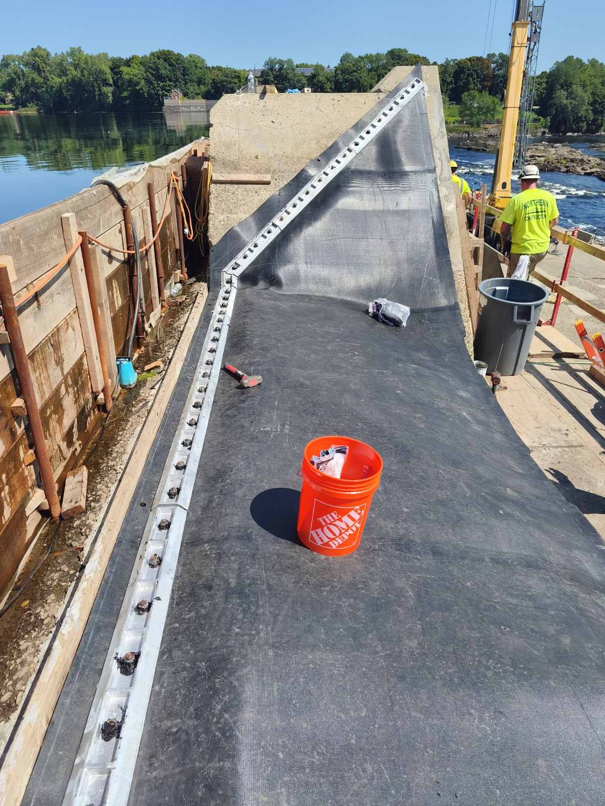 Holyoke Hydropower Station, Rubber Dam Replacement Project